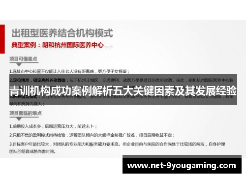 青训机构成功案例解析五大关键因素及其发展经验